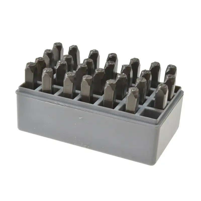 CH Hanson 20300 Standard High Quality Letter Stamp Set 3/8 x 2-5/8 Inches 27 Piece