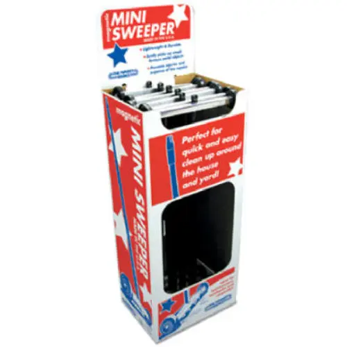 Master Magnetics 07263DSP Magnetic Mini Sweeper 14.5 Inch Sweeping Width