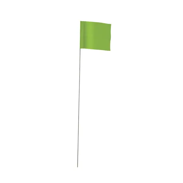 Empire 78-008 21 Inch Green Flag Stakes Marking and Surveying