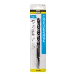 Percussion Masonry Drill Bit 3/8 x 6-Inch Professional Construction Work Master Mechanic