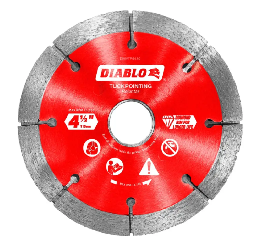 Diablo DMADS0700 Diamond Segmented Cut-Off Discs Heavy-Duty Masonry Cutting