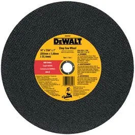14-Inch x 7/64-Inch Cutting Wheel Metal and Steel Dewalt