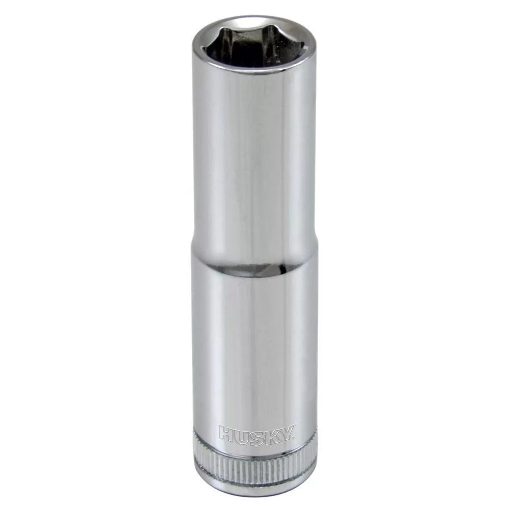 Husky 3/8 . Drive 11 mm 6-Point Metric Deep Socket Precision Work