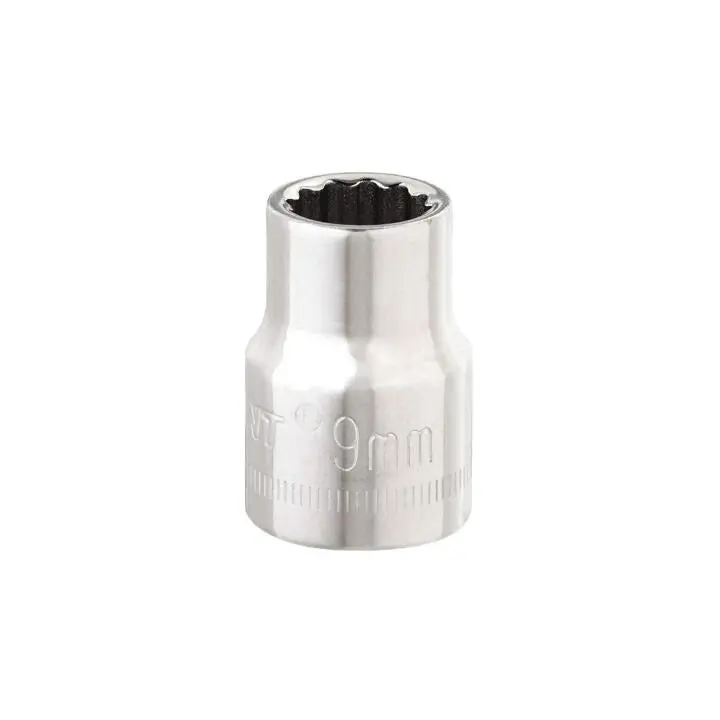 Apex Cooper Tool Crescent 3/8 Inch Drive 12 Point Standard Metric Socket 9mm Apex Tool Group