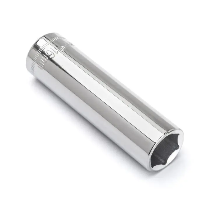 Crescent 1/2 Drive 6 Point Deep Metric Socket 16mm Industrial Strength Tool