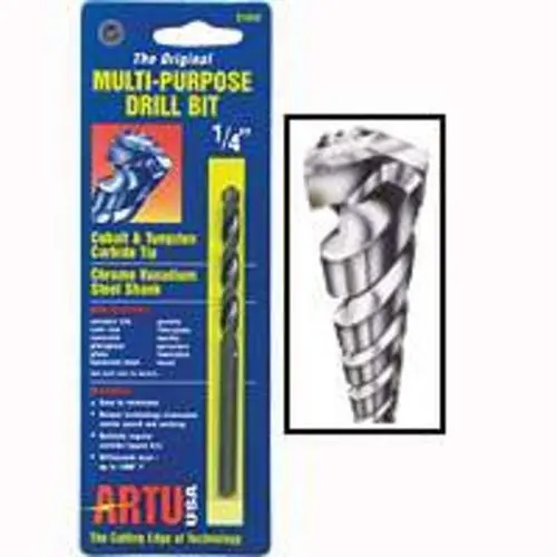 Artu-USA 01062 Multi-Purpose Drill Bit 15/32 x 6 Inch Professional Grade Artu Usa