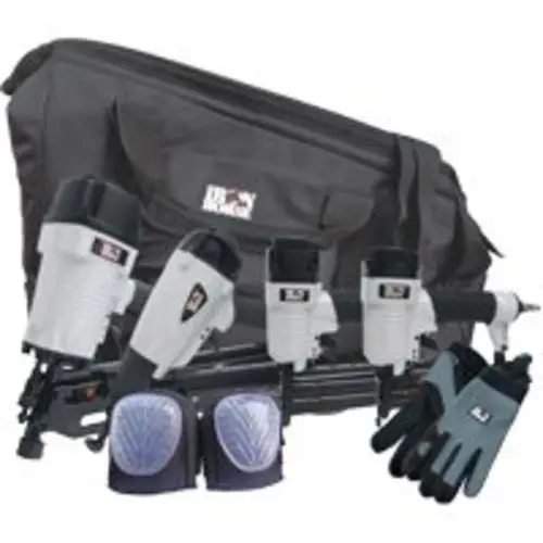 Woods IH-4NK1 Nail Gun Kit Tool Bag & Accessories 4 Piece Professional Contractors
