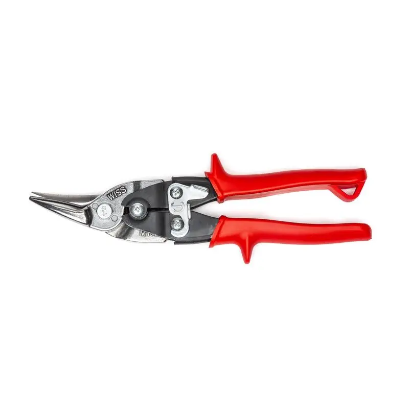 Crescent Wiss 9-1/4 Inch Stainless Steel Left Offset Snips 18 Gauge 1 Pack
