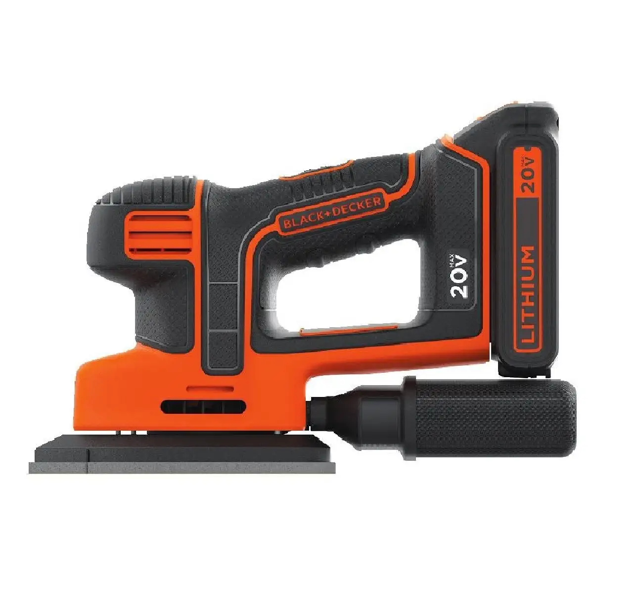 Black & Decker BDCMS20C Cordless Mouse Orbital Sander 20V MAX