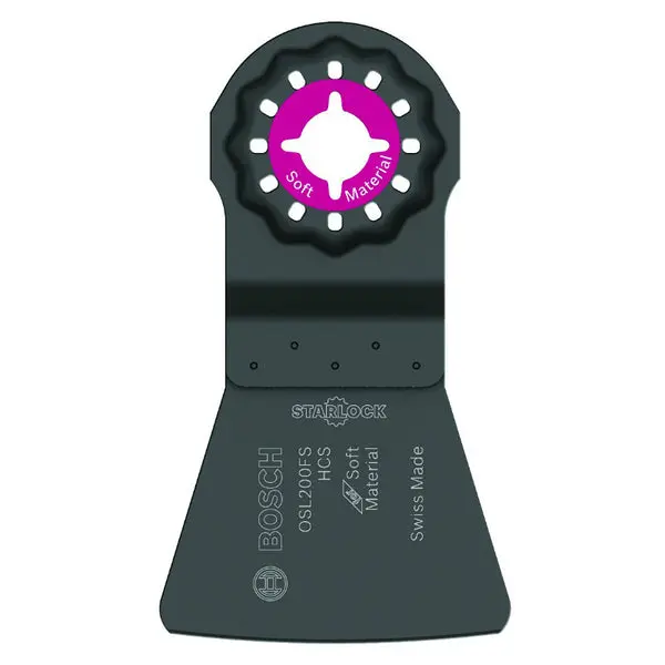 Bosch OSL200FS Starlock High-Carbon Steel Flexible Scraper Blade 2 Inch 0.125 Inch