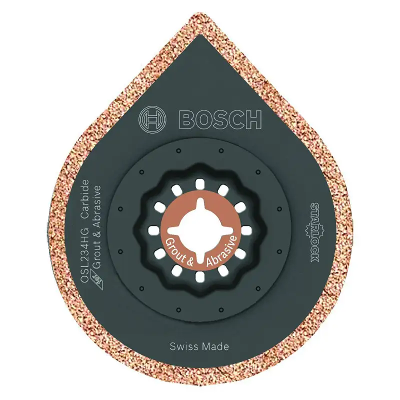 Bosch OSL234HG Starlock Hybrid Grout Blade 2-3/4 Inch Efficient Grout Removal
