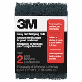 2-Pack Heavy Duty Replacement Stripping Pads Paint Removal 3M