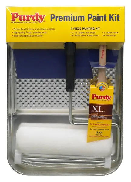 Purdy 4-Piece Premium Paint Tray Kit Professional Painting
