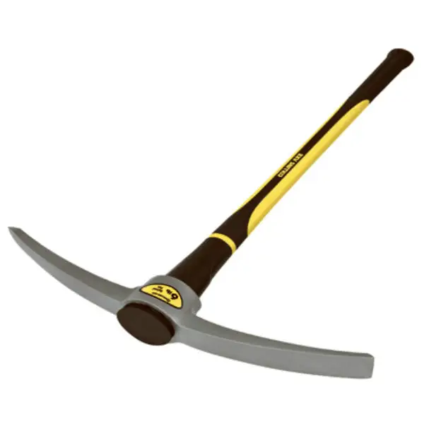 Collins ZP-5FD-C Heavy-Duty Railroad Pick 36 Inch Fiberglass Handle 5 Lb Head