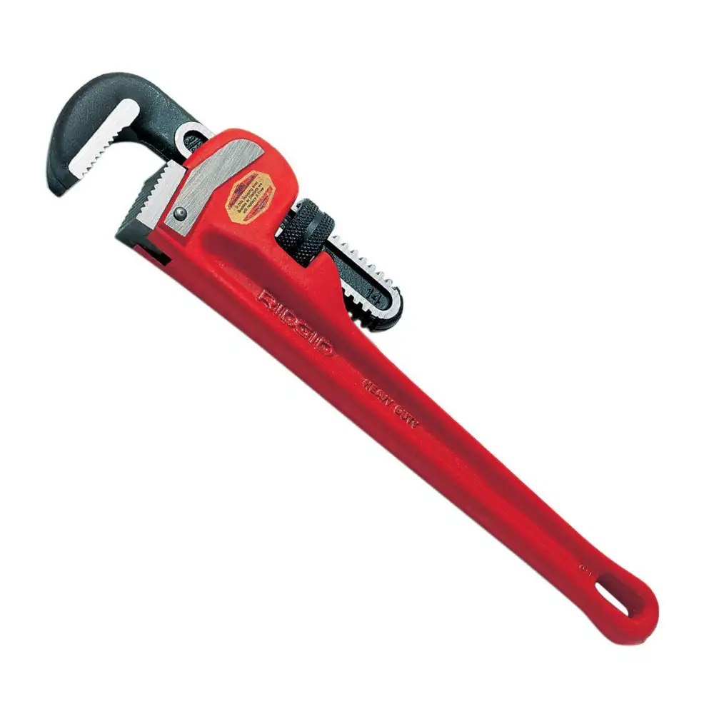 Ridgid 31000 Heavy-Duty Straight Pipe Wrench 6 Inches Professional Use