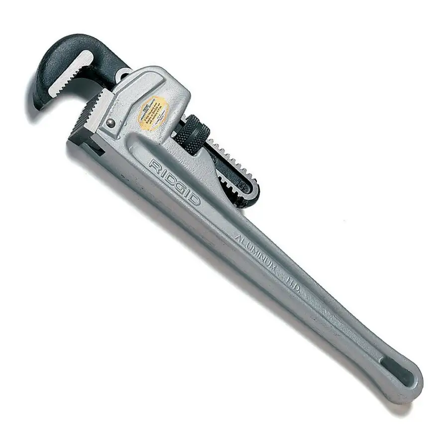 Ridgid 31100 Aluminum Straight Pipe Wrench 18 Inch