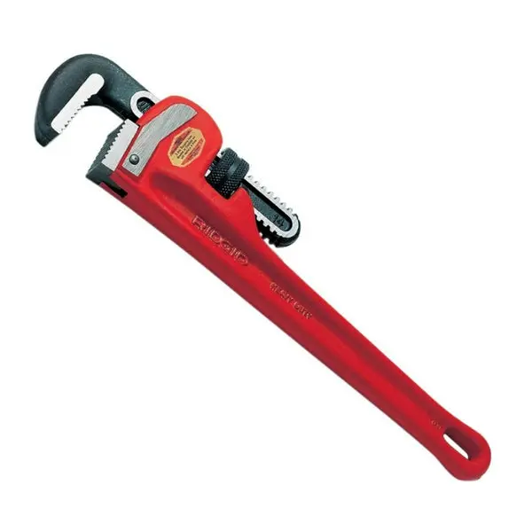 Ridgid 31030 Heavy-Duty Straight Pipe Wrench 24" Professional Use