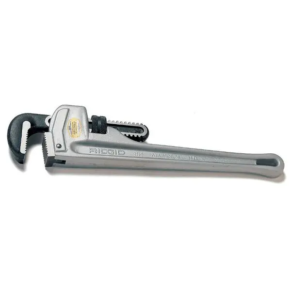 Ridgid 31090 Aluminum Straight Pipe Wrench 10 Inch #810