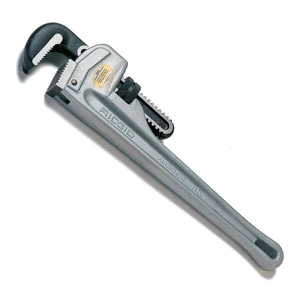 Ridgid 31095 14-Inch Aluminum Straight Pipe Wrench Plumbing