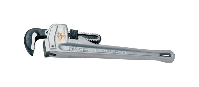 RIDGID 48 Inch Pipe Wrench Professional Plumbing and Heavy-Duty Use
