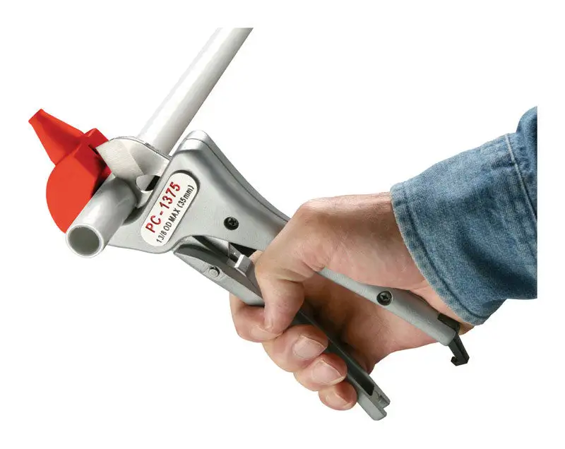 RIDGID 1-3/8 Inch Plastic Pipe and Tubing Cutter Silver