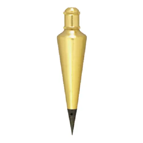 Johnson Level 108 Brass Body Plumb Bob 8 Oz Accurate Alignment