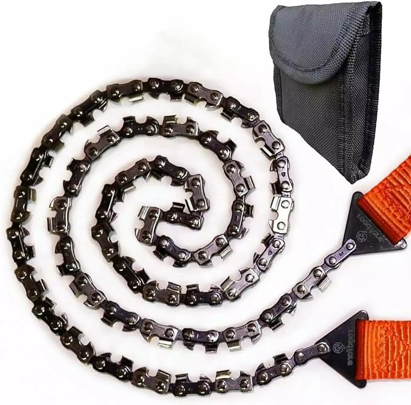 Roadfare Pocket Chainsaw - 36 Inch Hand Saw 48 Bi-Directional Teeth - Camping and Survival Chain Saw Fast Easy Cutting