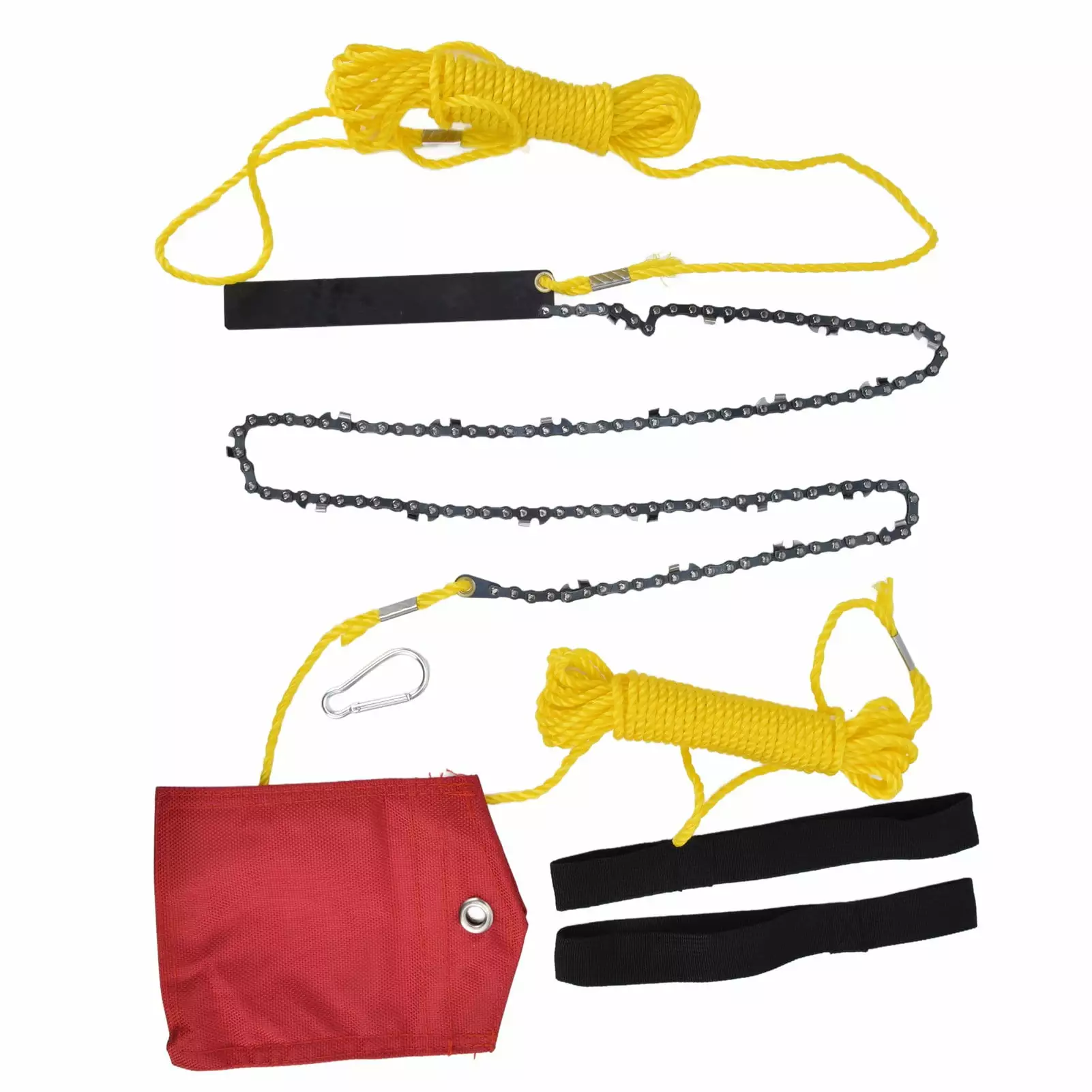 Tree Pruning Hand Chain Saw - 48 Inch Rope 63 Teeth. High Hardness. Cozy Handle. Folding Pocket Chainsaw Tree Chainsaw Pru...