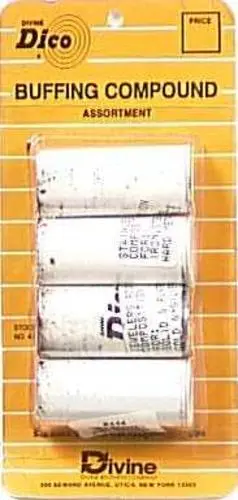 Dico Products 531-444 Assorted Buffing Compounds Metal Polishing