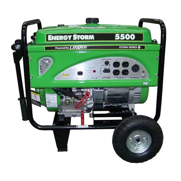 Lifan ES8100E Energy Storm 8 Gasoline Powered Electric Start Portable Generator 100 Watt