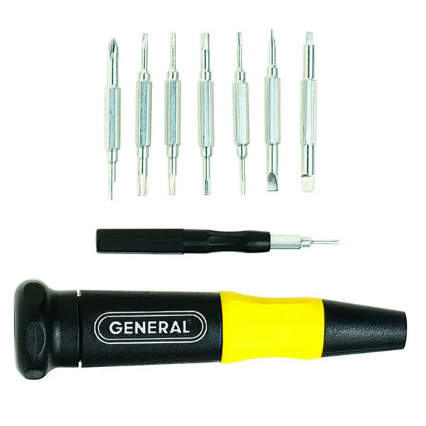 General Tools 751016 Ultratech Precision Screwdriver Set 16--1