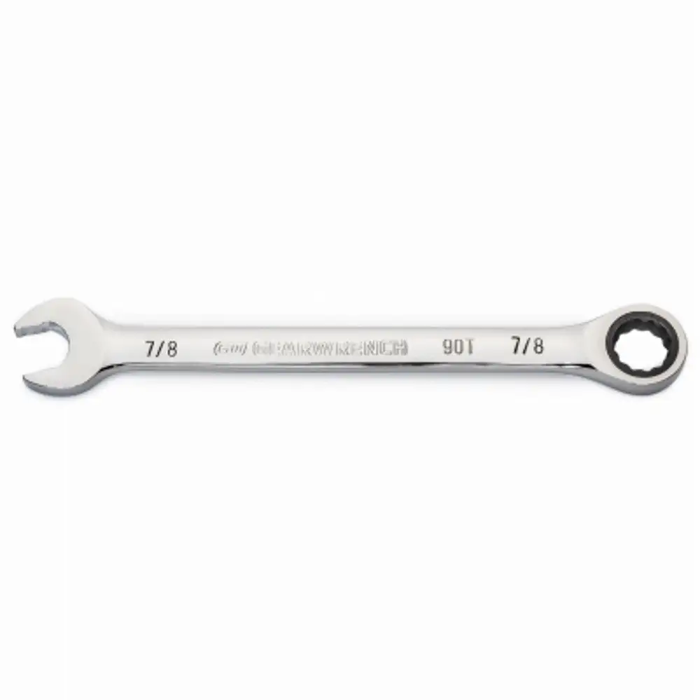 Gearwrench 86951 Ratcheting Combination Wrench 7/8 Inch Chrome Vanadium Steel