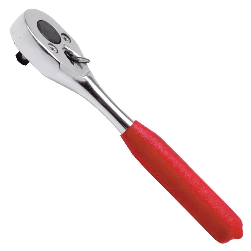 URREA 1/4 Inch Drive Reversible Quick Release Chrome Ratchet Precision Work
