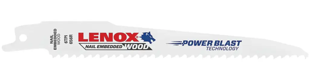 Reciprocating Blade 9" - Affordable Repair Hand Tools DIY Lenox