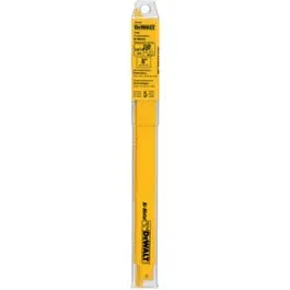 5-Pack 9-Inch 10/14-TPI Bi-Metal Reciprocating Saw Blades Fine and Coarse Cutting Dewalt