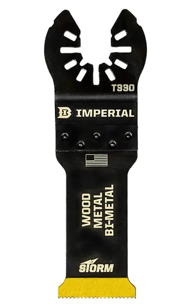Imperial Blades IBOAT330-25 1-1/4 Inch Universal Fit Bi-Metal Tin Storm Blade