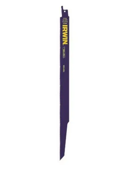 Irwin 372110P5 Bi-Metal 12 Inch Reciprocating Saw Blade Metal Cutting