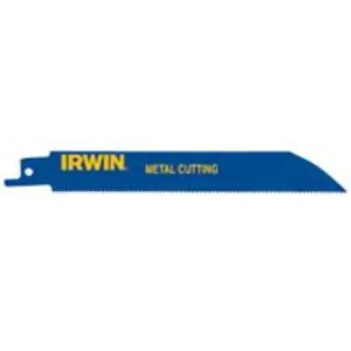 Irwin 372618P5 Reciprocating Saw Blade 6" Wood and Metal Cutting