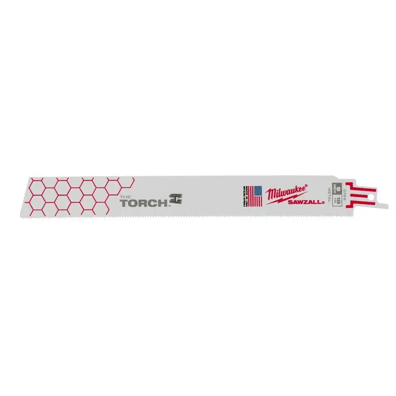 Milwaukee Torch 6 Inch Diamond Grit Reciprocating Saw Blade 1 Pack