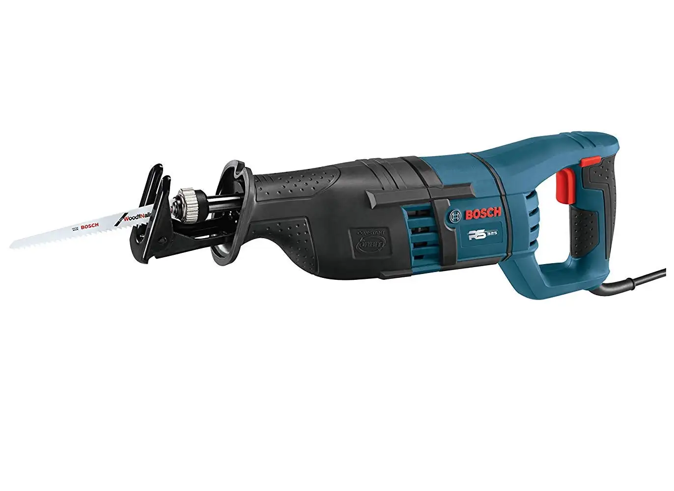 Bosch RS325 Corded Variable Speed Compact Reciprocating Saw 12 Amp Precision Cutting
