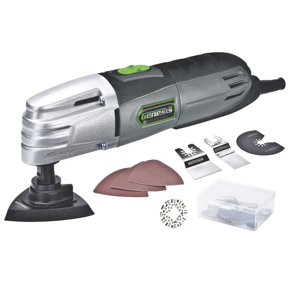 Genesis GRS550 5.5 Amp Heavy Duty Reciprocating Saw Professional Cutting