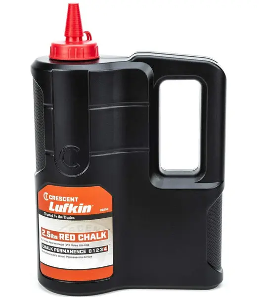 Crescent CB25R Red Chalk Refill 2.5 Lbs Professional Marking