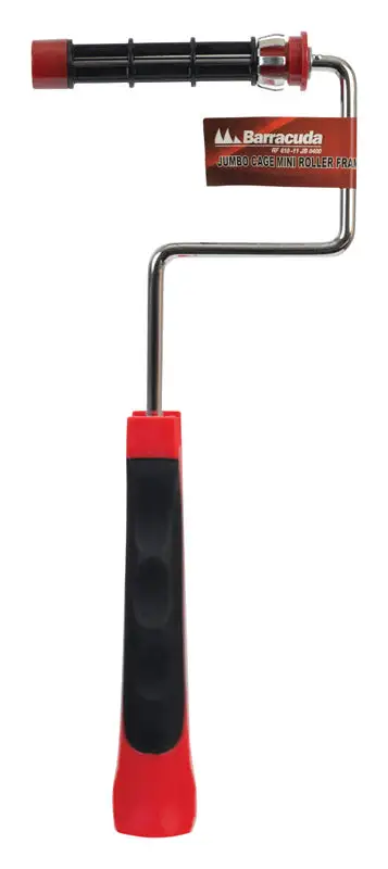 Barracuda 4 . W Jumbo Mini Paint Roller Frame Threaded End Pack 12