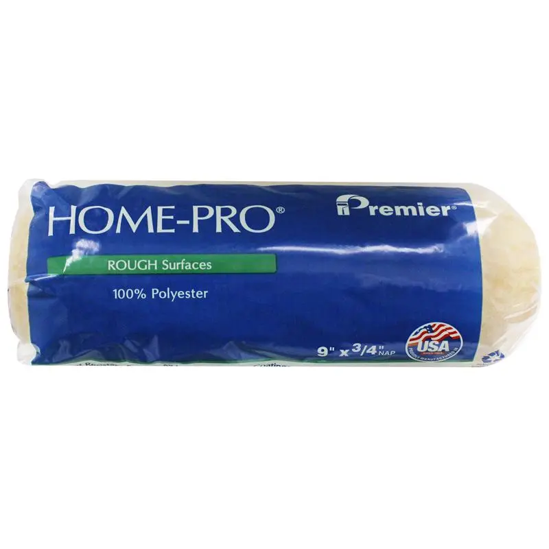 Premier Home-Pro Polyester 9 . W X 3/4 . S Paint Roller Cover Pack 25