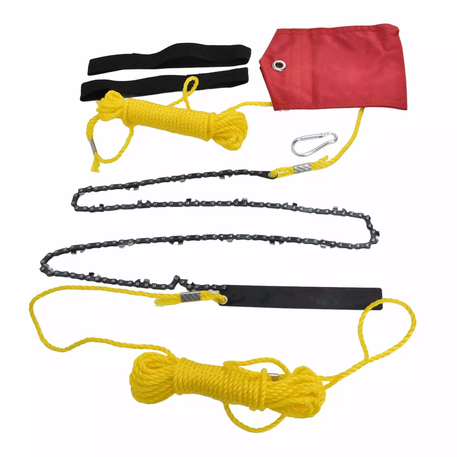 Flash Sale 48 Inch Tree Limb Hand Rope Chain Saw 63 Teeth High Hardness Cozy Handle Folding Pocket Chainsaw Tree Pruning m...