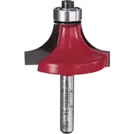1.25-Inch Carbide Round-Over Router Bit Smooth Edges Freud