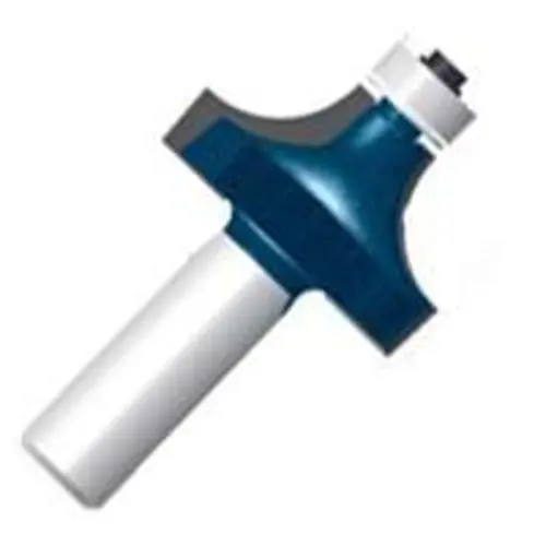 Bosch 85595MC Roundover Carbide-Tipped Router Bit 1-1/2x3/4 Inch Woodworking