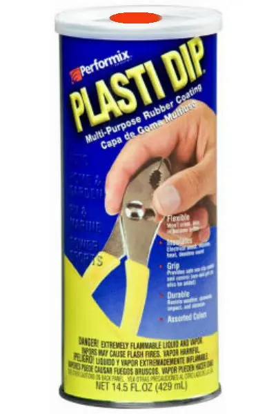 Performix 11601-6 Plasti Dip Multi-Purpose Rubber Coating Red 11 Oz Tool Handles and DIY Projects