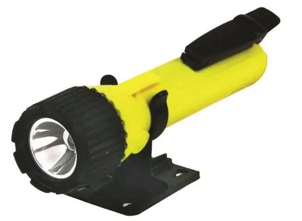 Dorcy 41-0092 Intrinsically Safe LED Flashlight Yellow Hazardous Areas
