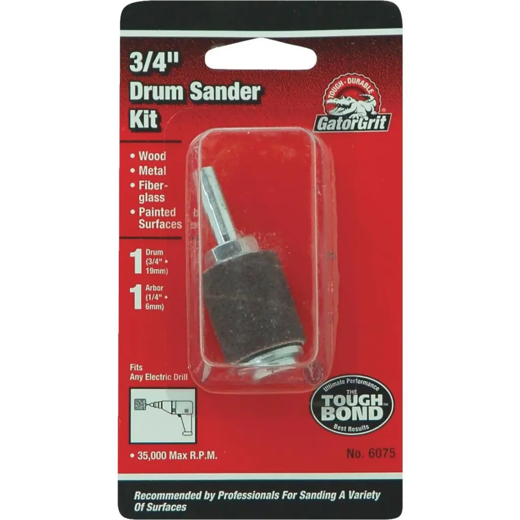 Gator 1/2 . x 1/2 . Drum Sander - Sanding Tool Attachment